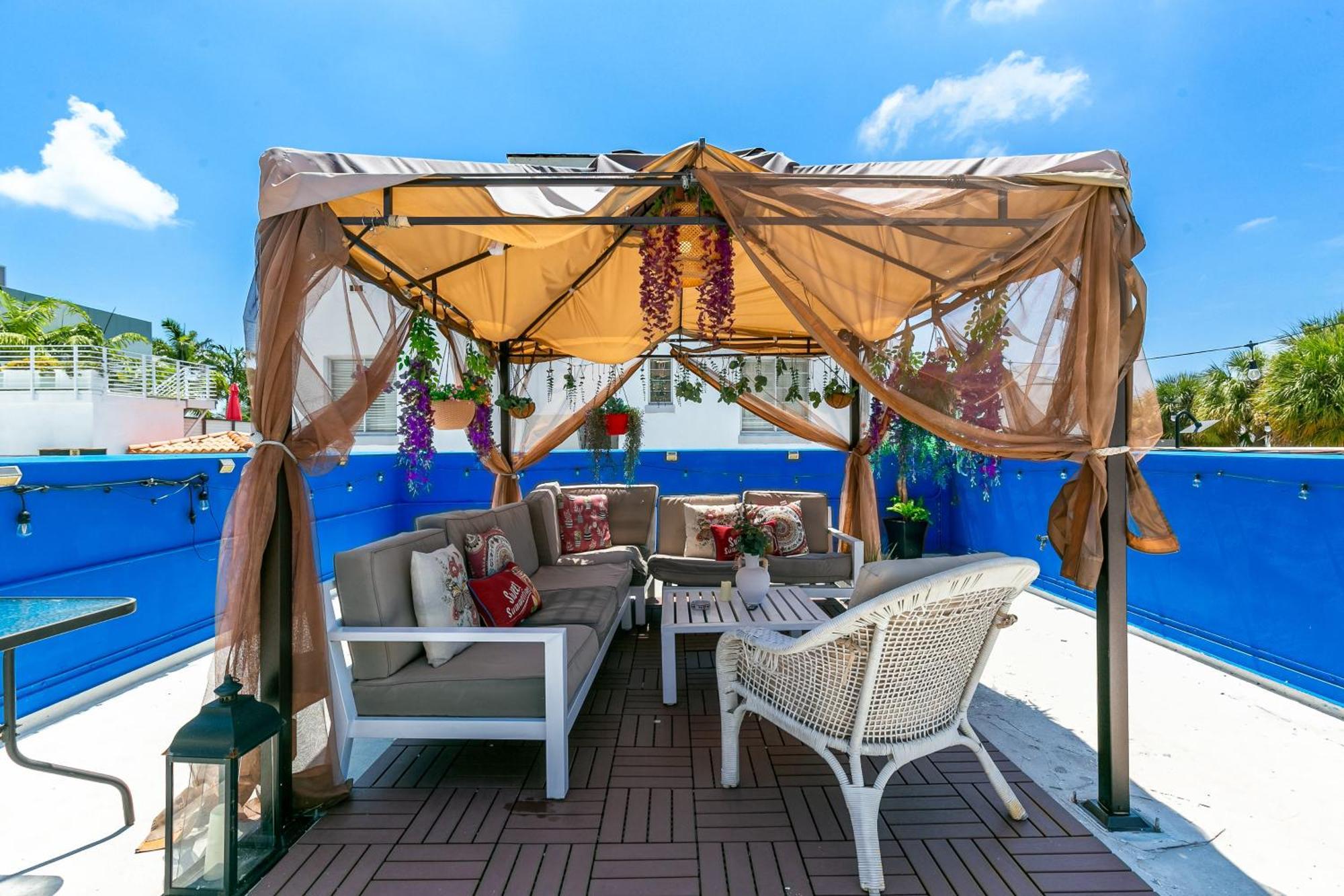 2Bedroom 2Bath Loft Exclusive Rooftop&Jacuzzi,1Block From Beach Miami Beach Ngoại thất bức ảnh